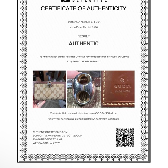 Gucci Brown and Tan Clutch Wallet - Picture 5 of 5